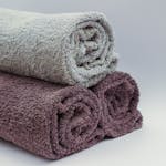 White and Maroon Rugs